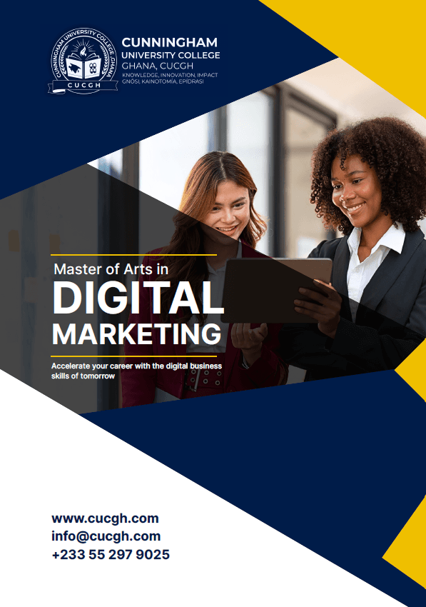 Master Of Arts In Digital Marketing